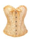 Espartilho Corset Corpete Cinta Modela Afina Cintura Floral Espartilho Corset Corpete Cinta Modela Afina Cintura Floral
