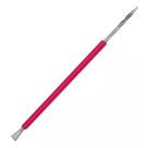 Espátula Bastão Mista Com Silicone - Isis Cutelaria - Rosa
