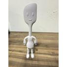Espatula Boneco Silicone Branco Wincy