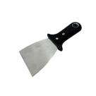 Espátula Cortador Raspador Para Pizza E Massas Em Inox Preta