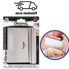 Espátula Cortadora Raspador Aço Inox Culinária Para Bolos Massas Pizza Vegetais Espátula Cortadora Raspador Aço Inox Culinária Para Bolos Massas Pizza Vegetais