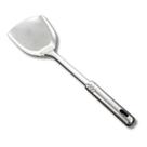 Espátula Cozinha Reta Fechada Aço Inox Chapa 33Cm