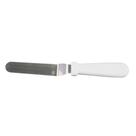 Espátula Curva Confeiteiro Profissional Cabo Branco 15Cm - James.F Espátula Curva Confeiteiro Profissional Cabo Branco 15Cm - James.F