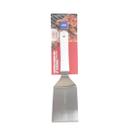 Espátula Curva em aço inox chapa p/ cozinha hambúrguer pizza