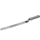 Espatula curva inox 33cm linha gold ecg-33 espatula dobrada
