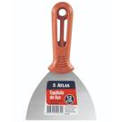 Espátula de Aço Carbono 12cm 175-12 para Aplicação de Massas e Raspagem de Tinta Pincéis Atlas