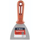 Espátula De Aço Carbono Com Cabo De Plástico 10cm - 175-10 - Pinceis Atlas