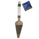 Espátula de Bolo em Inox com Cabo Branco Western U4 Resistente e Funcional