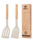 Espátula de cozinha Bundlepro de silicone resistente ao calor, conjunto de 2