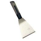 Espátula De Inox Reta Para Chapa Cozinha Lanches