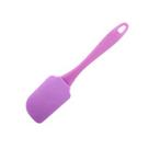 Espátula de Silicone cores Roxa, Verde e Rosa 23cm