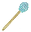 Espátula de Silicone Cupcake com Cabo em Bambu