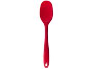 Espátula de Silicone Duplo Redonda - Oikos VERMELHO