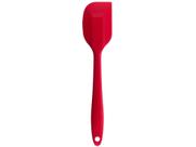 Espátula de Silicone Duplo Reta Pão Duro Pequena - Oikos VERMELHO