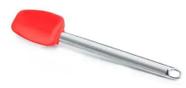 Espátula de Silicone Vermelho com Cabo em Inox 25 cm - Mimo Style - ASA1452