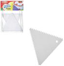 Espátula Decorador de Bolo De Plástico Branco Belo Bolo com 2 Peças 15cm Espátula Decorador de Bolo De Plástico Branco Belo Bolo com 2 Peças 15cm