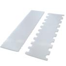 Espátula decorativa polietileno 23x6,5cm 2 peças kit-14 a/b