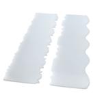 ESPÁTULA DECORATIVA POLIETILENO 23x6,5CM 2 PEÇAS KIT-21