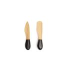 Espatula e Faca para Queijo Antepasto Utensilios Bambu 2un Espatula e Faca para Queijo Antepasto Utensilios Bambu 2un