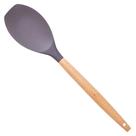 Espátula Elegante de Silicone com Cabo de Madeira - Praticidade e Estilo na Cozinha!