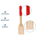 Espátula Furada De Bambu 1 Peça - Dolce Home