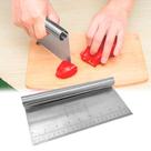 Espatula Inox P/ Massas Legumes Pizza Pão Com Regua 22 Cm F102