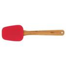 Espátula Oval de Silicone e Bamboo Mor