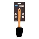 Espátula Oval Silicone e Bamboo Preto Mor