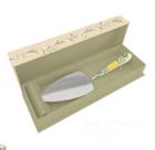 Espátula p/ Bolo Cabo Porcelana Limone 26cm Tuut