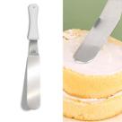 Espátula para alisar bolo curva 38 cm inox pronta entrega