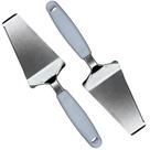 Espátula Para Bolo Cabo Branco Em Aço Inox Jogo Para Confeitaria Inoxidável Cabo Branco Plástico Bol