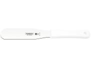 Espátula para confeiteiro 8" Tramontina Lâmina Aço Inox e Cabo Branco