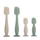 Espátula para creme de assadura de bebê 4 unidades Pisool de silicone