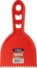 Espatula Plastica Dentada 10cm Altas Pintura Cor Vermelha Espatula Plastica Dentada 10cm Altas Pintura Cor Vermelha