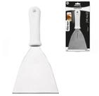 Espátula Reta 5 Inox Original Chapa Lanche Chapeiro Cozinha