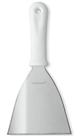 Espátula Reta de Aço Inox 12 cm Hercules Branca