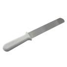 Espátula Reta Inox para Confeitar 32cm - Branca - 1 unidade - Rizzo Espátula Reta Inox para Confeitar 32cm - Branca - 1 unidade - Rizzo