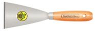 Espátula Rígida 8 cm em Aço Carbono com Cabo de Madeira Tramontina - 77394085