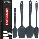 Espátula Set UpGood Silicone 600F, resistente ao calor, 4 peças