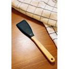 Espátula silicone bambu preto