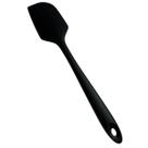 Espátula silicone gourmet preta 6x1,6x29,2cm resistente e ideal para cozinha