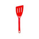 Espátula Talher Em Nylon Cozinha Utensílio Vermelho 28Cm