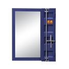 Espejo de Tocador Rectangular Azul Acme Cargo 5 mm con 1 Puerta