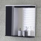 Espelheira com Led 1 Porta 70,5x67,5x14,5cm Espelheira com Led 1 Porta 70,5x67,5x14,5cm