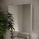 Espelheira De Banheiro Nature 75cm Estilare ESP4010 Branco Ls Espelheira De Banheiro Nature 75cm Estilare ESP4010 Branco Ls