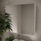 Espelheira De Banheiro Nature 90cm Estilare ESP4031 Branco Ls Espelheira De Banheiro Nature 90cm Estilare ESP4031 Branco Ls