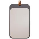 Espelheira MGM Monet 100% MDF Com Alça de material sintético Parede Banheiro Hall Escritório Cor Titânio