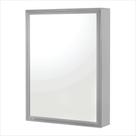 Espelheira One Silver Sobrepor 58,5cm X 44cm X 10cm