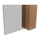 Espelheira para Banheiro 1 Porta 80cm Multimóveis CR10082 Amêndoa Espelheira para Banheiro 1 Porta 80cm Multimóveis CR10082 Amêndoa