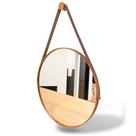 Espelho Adnet Couro Costurado Com Alça + Suporte 60cm 50cm 40cm 30cm Sala Quarto Banheiro Redondo Espelho Adnet Couro Costurado Com Alça + Suporte 60cm 50cm 40cm 30cm Sala Quarto Banheiro Redondo